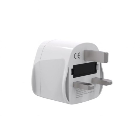 Adapter zasilania Gembird gniazdo World - wtyk UK