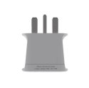 Adapter zasilania Gembird gniazdo World - wtyk UK