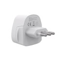 Adapter zasilania Gembird gniazdo World - wtyk włoski
