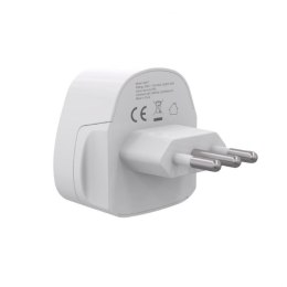 Adapter zasilania Gembird gniazdo World - wtyk włoski