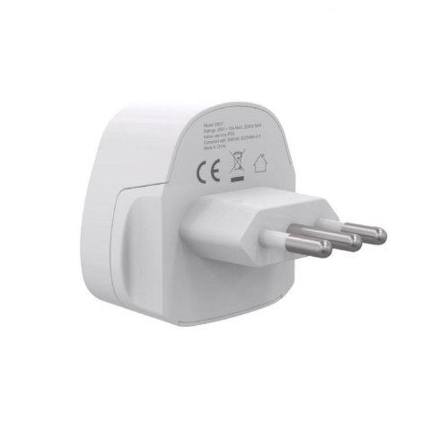 Adapter zasilania Gembird gniazdo World - wtyk włoski