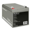 Akumulator żelowy AGM 12V 12Ah Qoltec