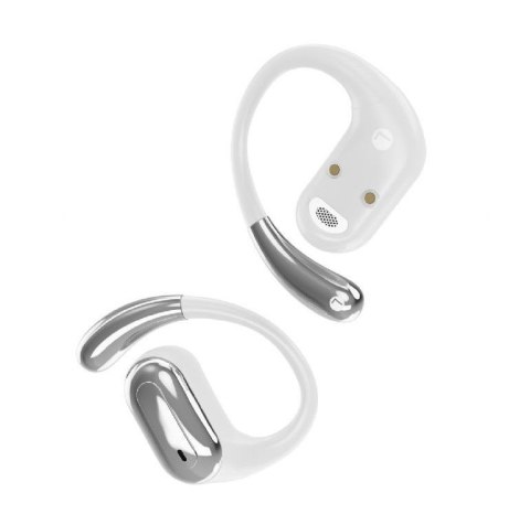 Słuchawki douszne Gembird TWS OWS-01-BK open-ear z mikrofonem białe