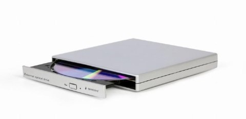 Nagrywarka zewnętrzna DVD -/+ R/RW Slim Gembird DVD-USB-021-SV srebrna