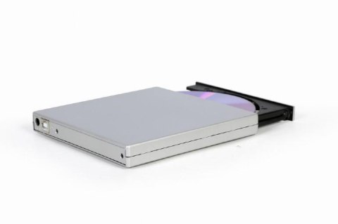Nagrywarka zewnętrzna DVD -/+ R/RW Slim Gembird DVD-USB-021-SV srebrna