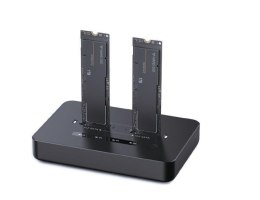 Stacja dokująca do dwóch dysków M.2 SATA i NVME Gembird DD2-U3M2