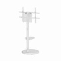 Stojak pod telewizor 37-86" z kółkami do 50kg Gembird biały