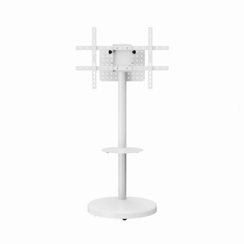 Stojak pod telewizor 37-86" z kółkami do 50kg Gembird biały