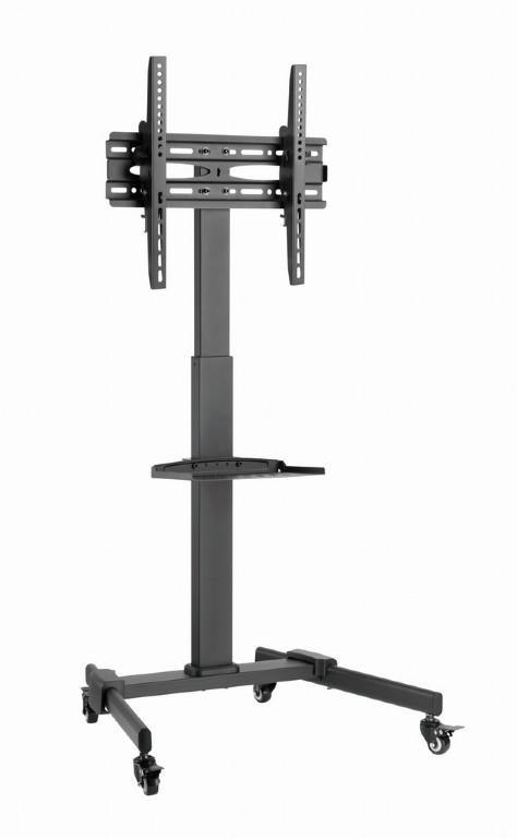 Stojak pod telewizor mobilny z kółkami 32-55" do 35kg Gembird czarny