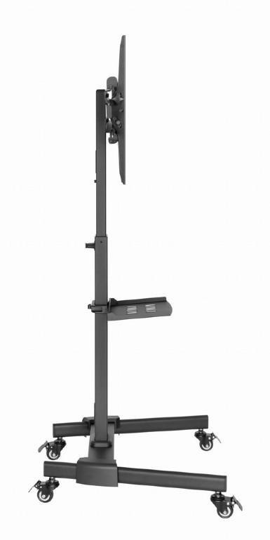 Stojak pod telewizor mobilny z kółkami 32-55" do 35kg Gembird czarny