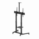 Stojak pod telewizor mobilny z kółkami 60-100" do 120kg Gembird czarny