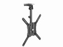 Uchwyt sufitowy do telewizora 23-55" Gembird CM-55ST-01 regulowany do 20 kg czarny