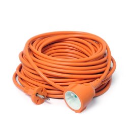 Kabel zasilający - przedłużacz zewnętrzny 20m Gembird pomarańczowy