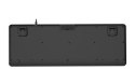 Klawiatura multimedialna z podświetleniem USB (A+C) Gembird KB-UML-04 1.8m czarna