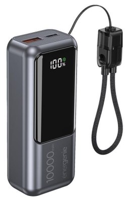 Power Bank Gembird PB10-PD20-LCD-02 10000 mAh QC3.0 PD 20W szary