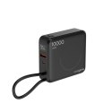 Power Bank Gembird PB10-WPC15-LCD-01 10000 mAh czarny