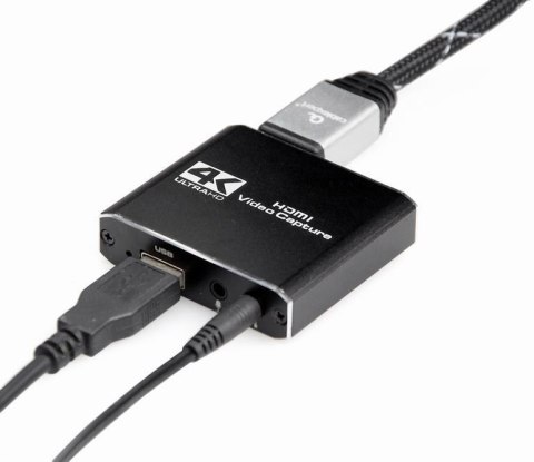Rejestrator obrazu i dźwięku pass-through grabber HDMI 4K Gembird